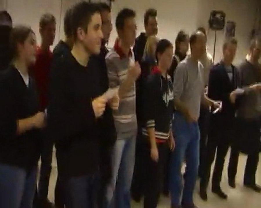 noel 2009 ICOF - la "chorale" des IG
