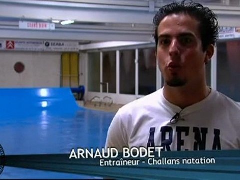 Dans les vestiaires du Challans Natation (Vendée)