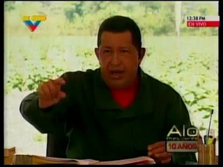 Hugo Chávez promete luchar contra la especulación