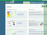 ClearRisk Risk Management Plan: Dashboard