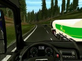 MAN TGX İVECO SOLLAMA  SAHNESİ..... (BY TIRCI)