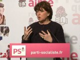 Voeux de Martine Aubry à la presse