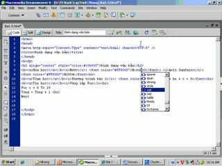 JavaScript. Bài 2..5. Định dạng văn bản