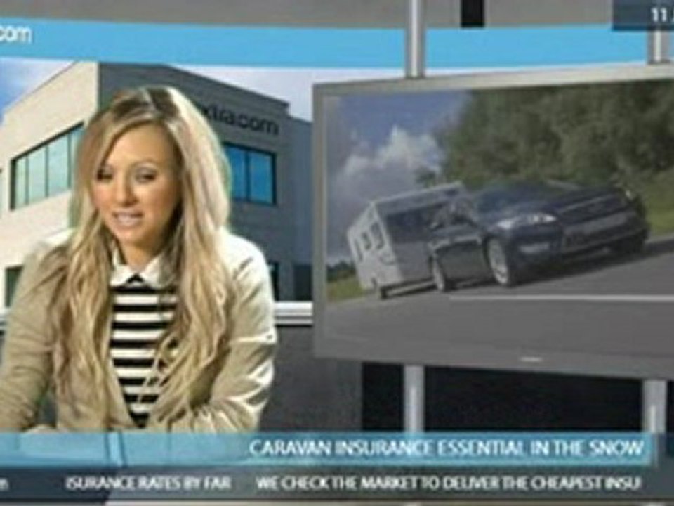 Would you drive your caravan in the snow?