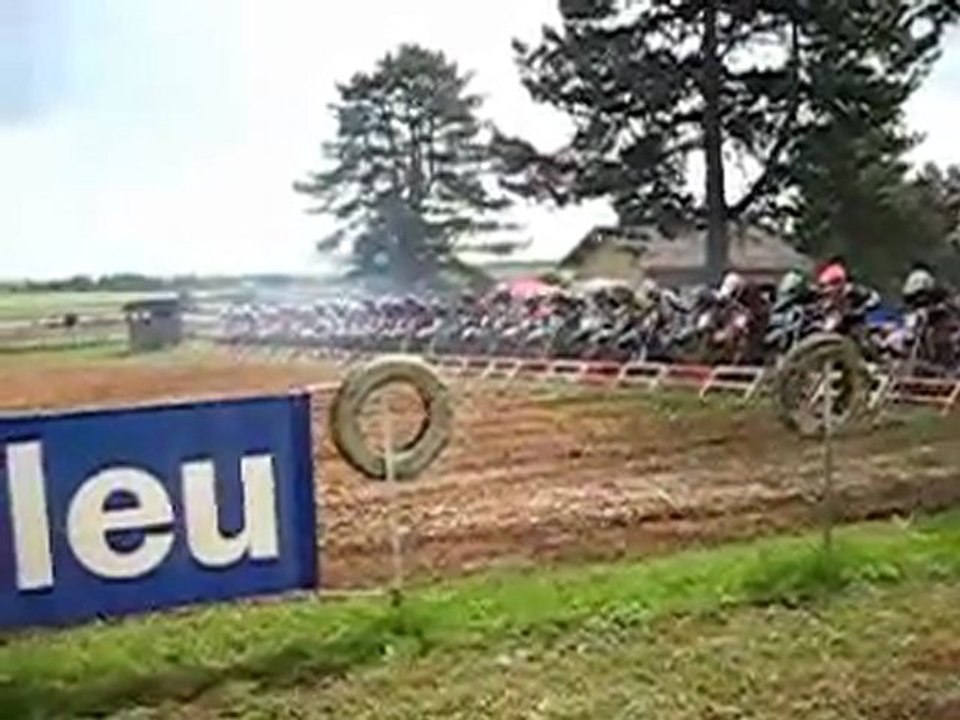 Moto cross départ Is sur tille 2008