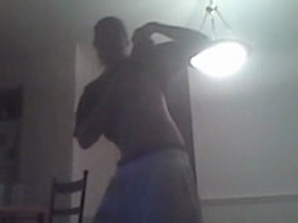 just me having fun making up new dance moves.