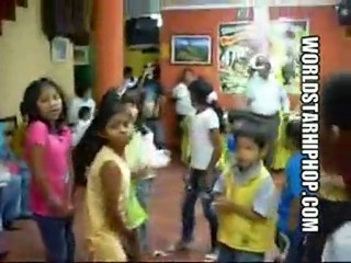 Lil Kids In Peru reggaeton party