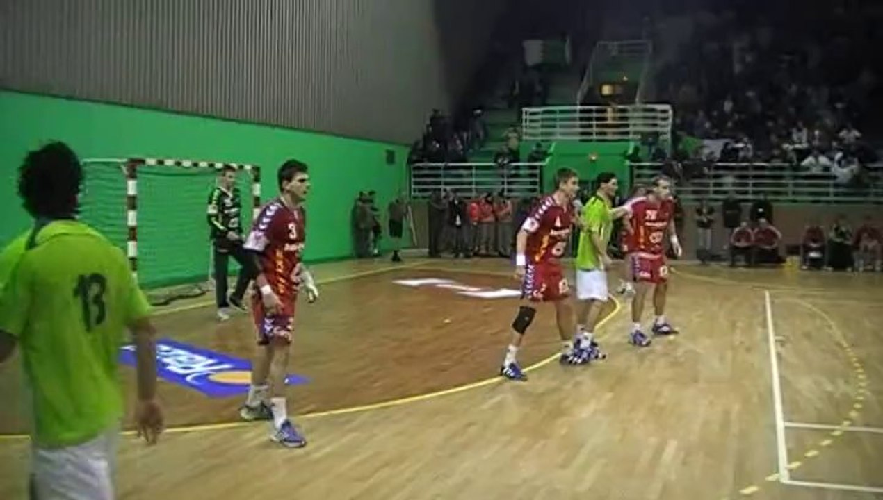 Algerie-Tchequie handball tournoi Marrane, prépa CAN 2010