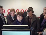 Martine Aubry présente la Coopol