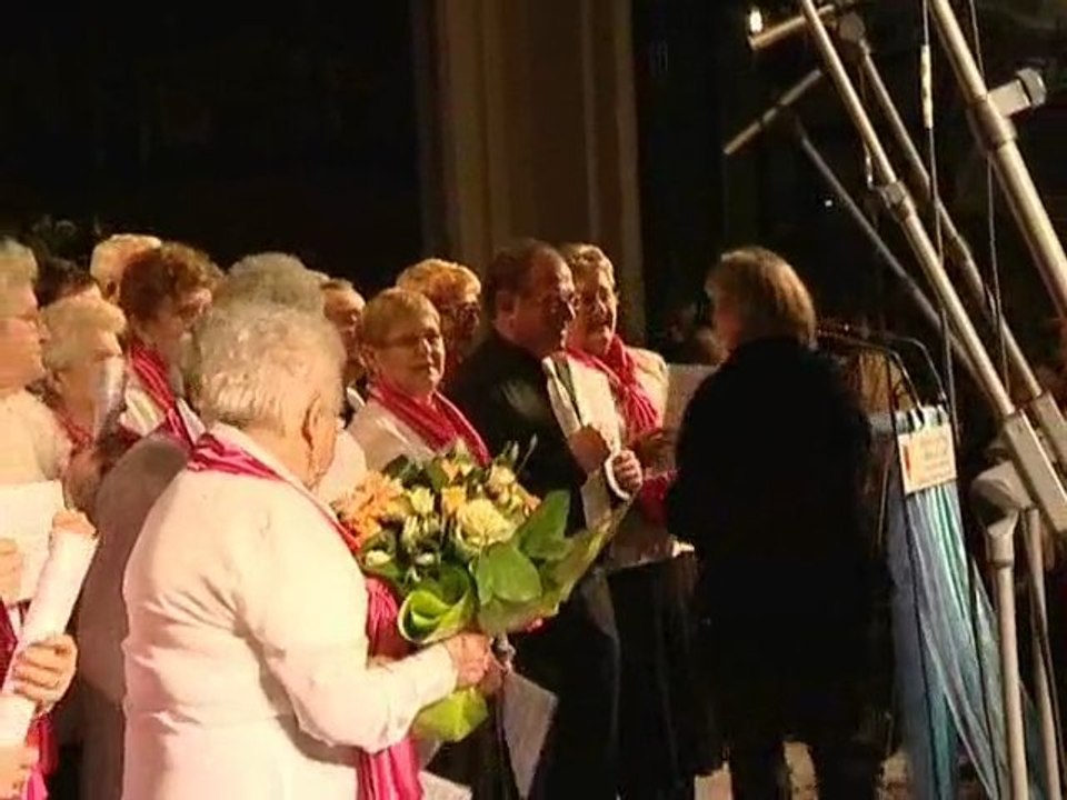 Cérémonie des voeux de natacha bouchart