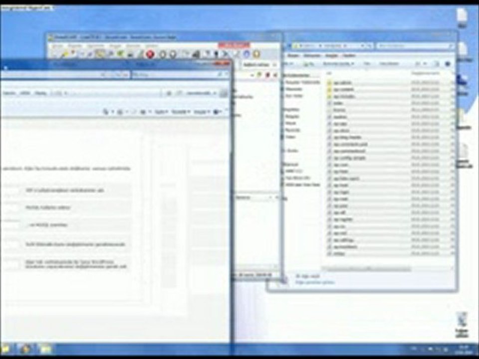 wordpress kurulumu video + sesli anlatım