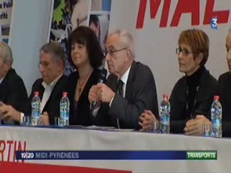 Lancement de campagne de Martin Malvy