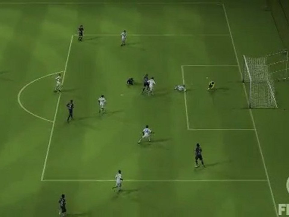 Fifa 10 - PSG VS Lyon 1 - 0 - Hoarau - Foot - Buts - L1