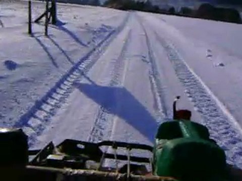 quad rando neige camera embarquée