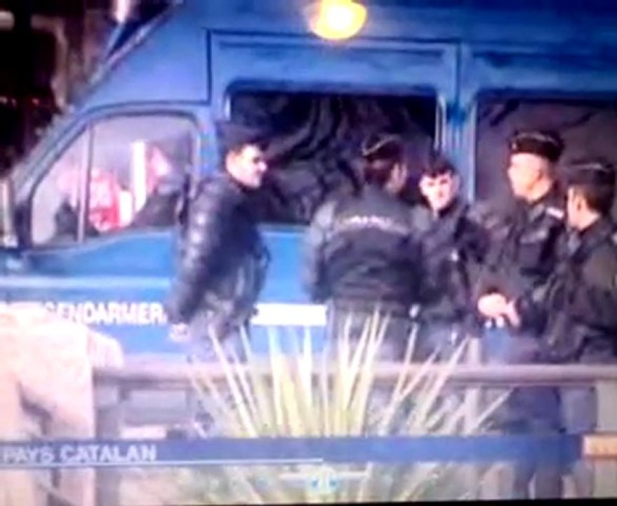 manif anti sarko à Perpignan