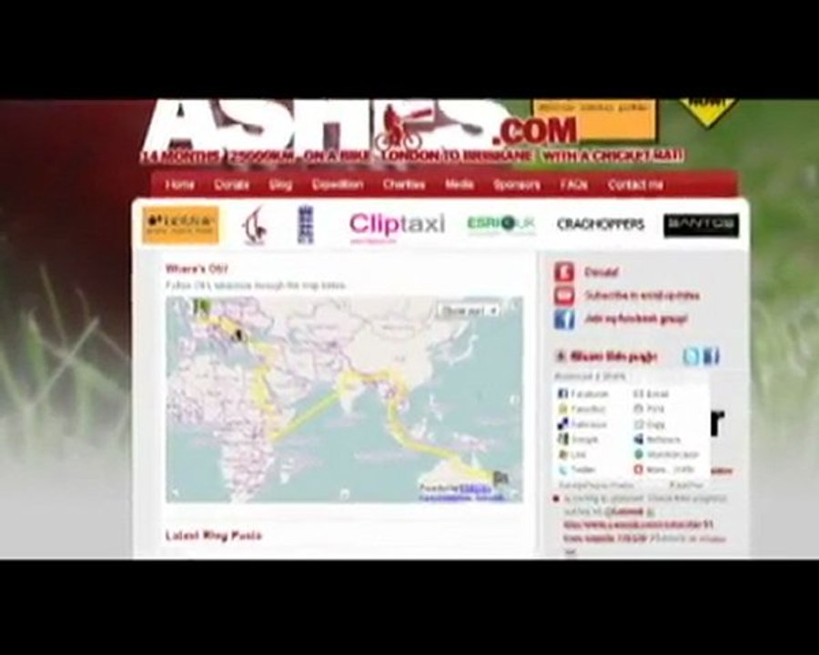 Cycling to the Ashes -Budapest departue