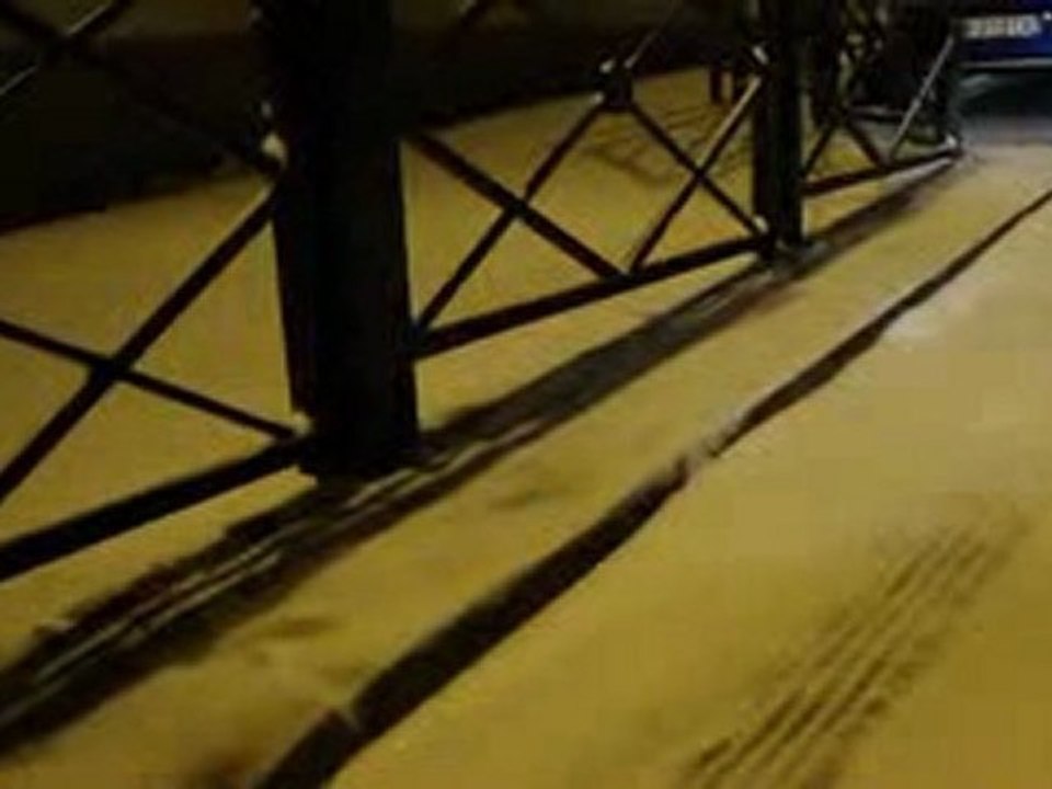 Galère sous la neige !!