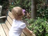 Lily-Joyce au jardin botanique!