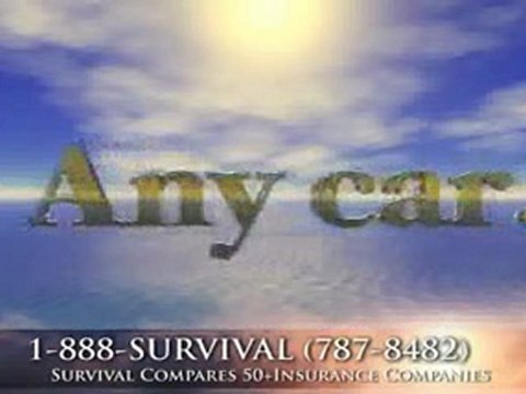 DUI AUTO CAR INSURANCE CALL (888)SURVIVAL