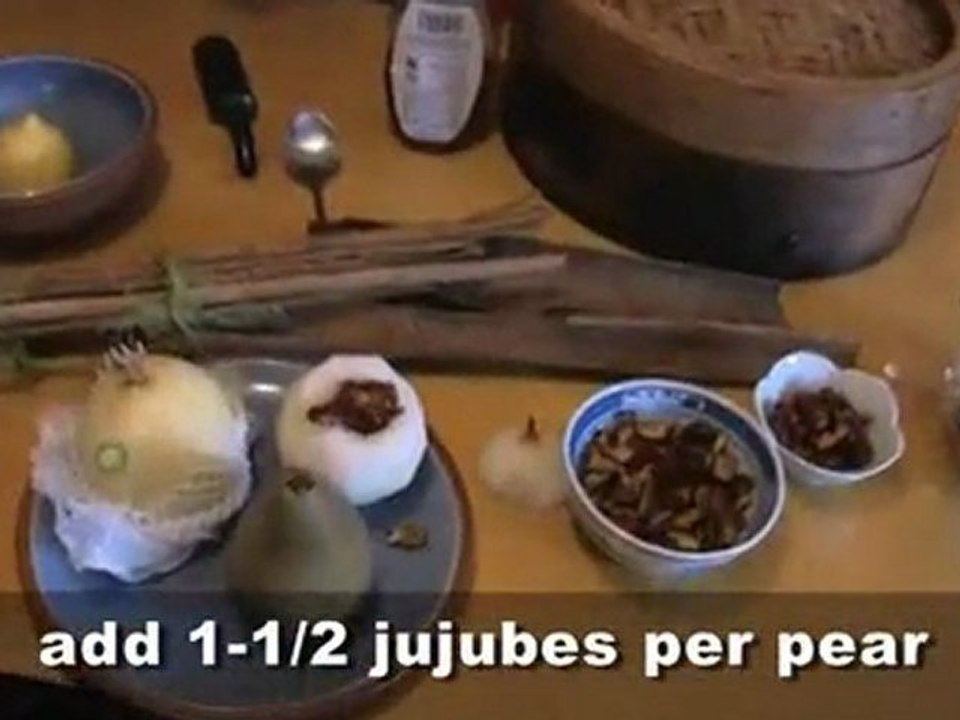Spices of Life: Steamed Pears with Dates, Honey & Cinnamon