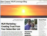 MLM Marketing - Quickly Gaining Trust From Your List