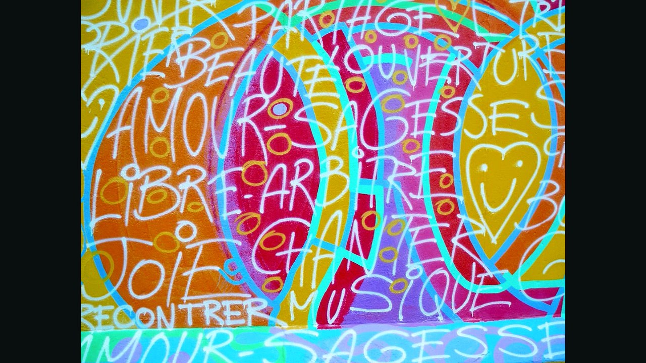 Mur de Berlin - East side Gallery - Restauration juin 2009