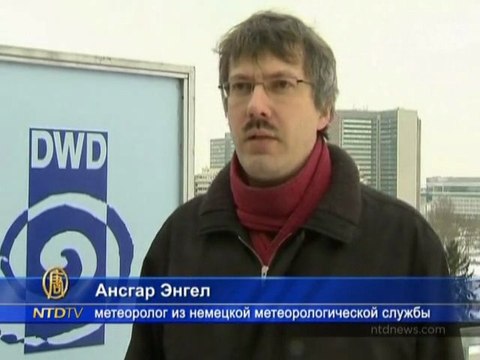 Хаос и море снега принёс в Германию циклон «Дейзи»