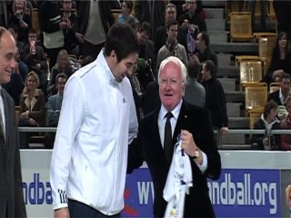 France-Serbie en Présence de Michel Vauzelle - Handball