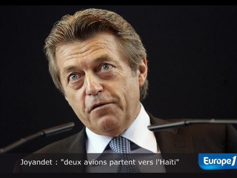 Joyandet : deux avions partent vers Haïti