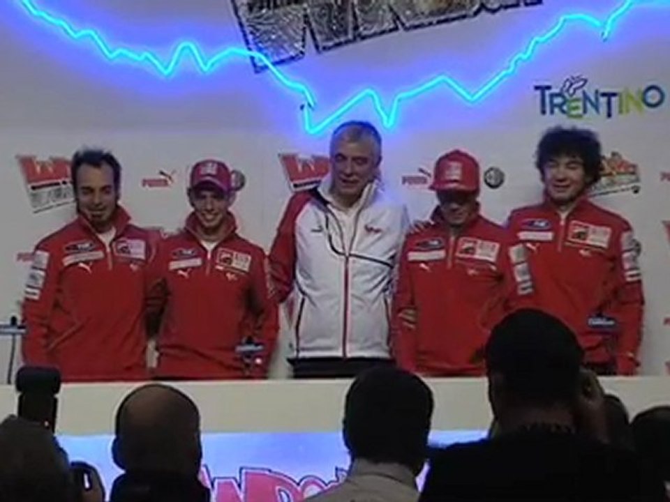 Ducati: le interviste di Hayden e Stoner