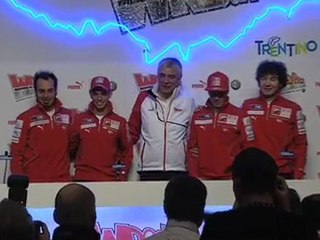 Ducati: le interviste di Hayden e Stoner