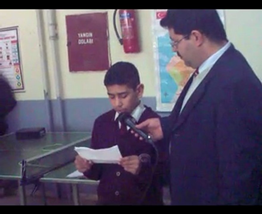 Demrek Deliçay İ.Ö.O. şiir okuma yarışması --12 Ocak 2010--