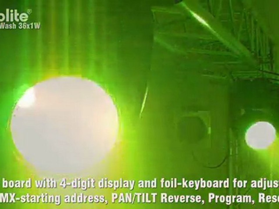 EUROLITE LED TMH-4 Wash 36x1W