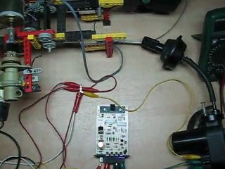 Test du régulateur de vitesse pour une 405