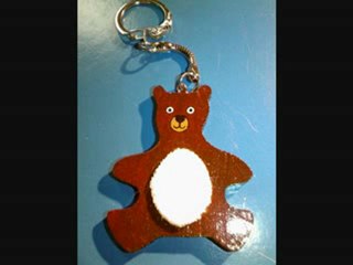 porte clés ourson