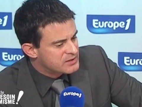 Manuels Valls sur Europe 1 le 11 Janvier 2010