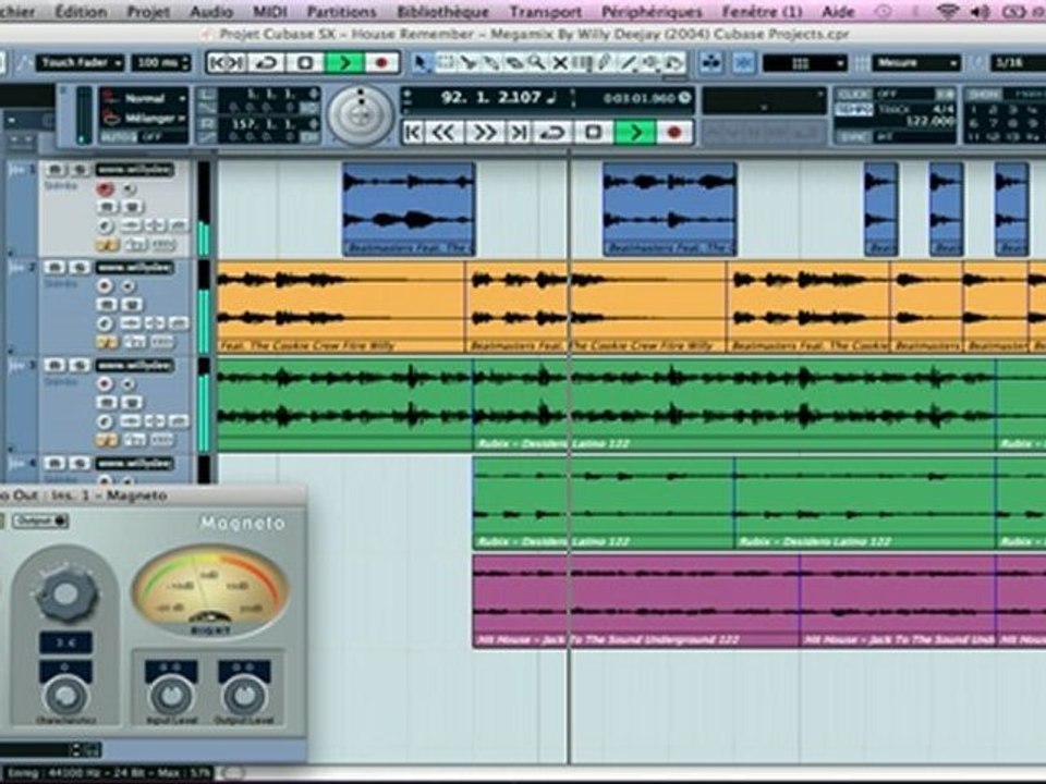 House Remember - Megamix By Willy Deejay (2004) For Cubase