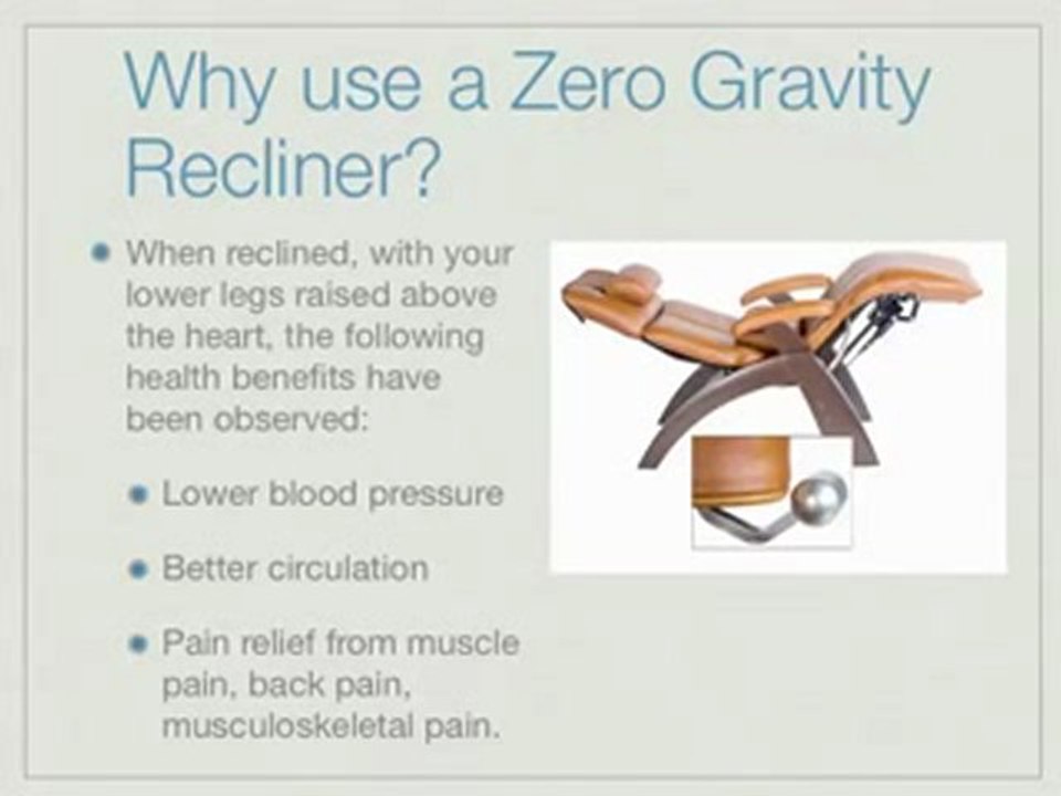 Zero Gravity Recliner