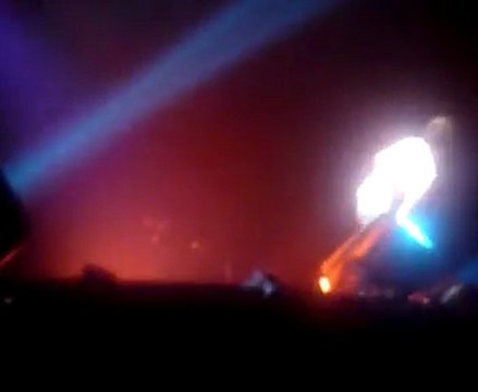 intro Knight of Cydonia MUSE à BERCY 17 novembre 2009