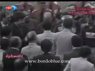 1984 şampiyonluk kutlamaları / BordoBlue.Com