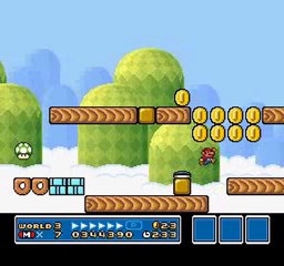 Super Mario Bros 3 - Monde 2 Niveau 6