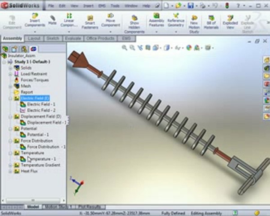 Electrostatic and Thermal Analyses of a Powerli...