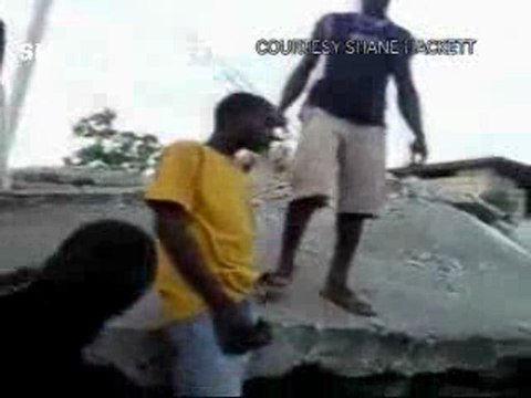 Trzęsienie Ziemi w Haiti: Amatorskie wideo Shane Hackett