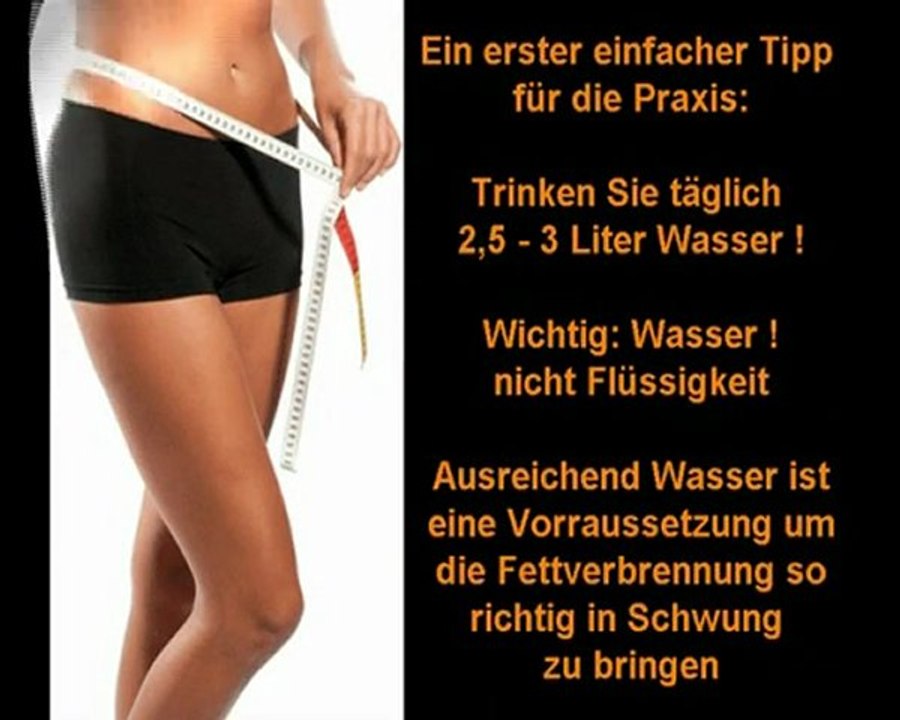 Bauchfett weg, abnehmen am bauch