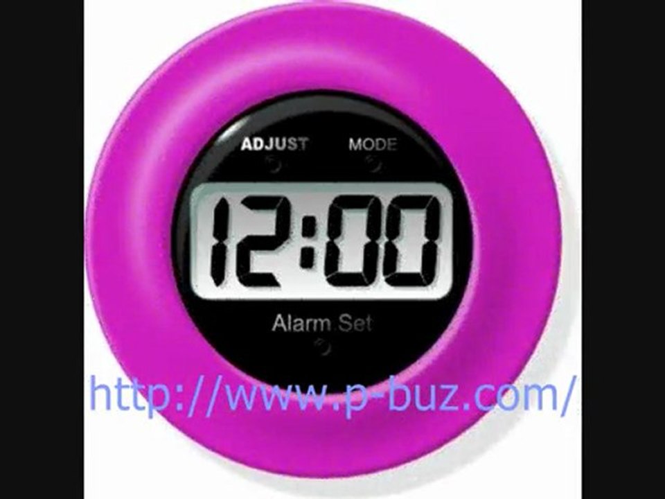 P-buz silent alarm clock - P-buz alarme silencieuse vibrante