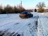 bmw 330d sur neige