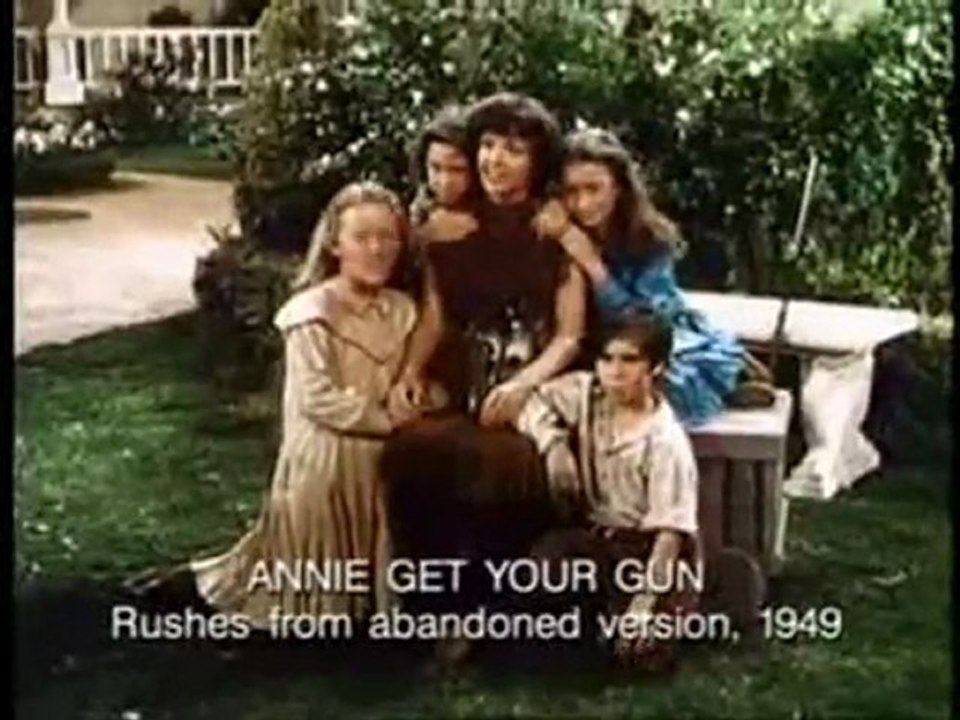 Judy Garland Annie Get Your Gun Rushes 1950