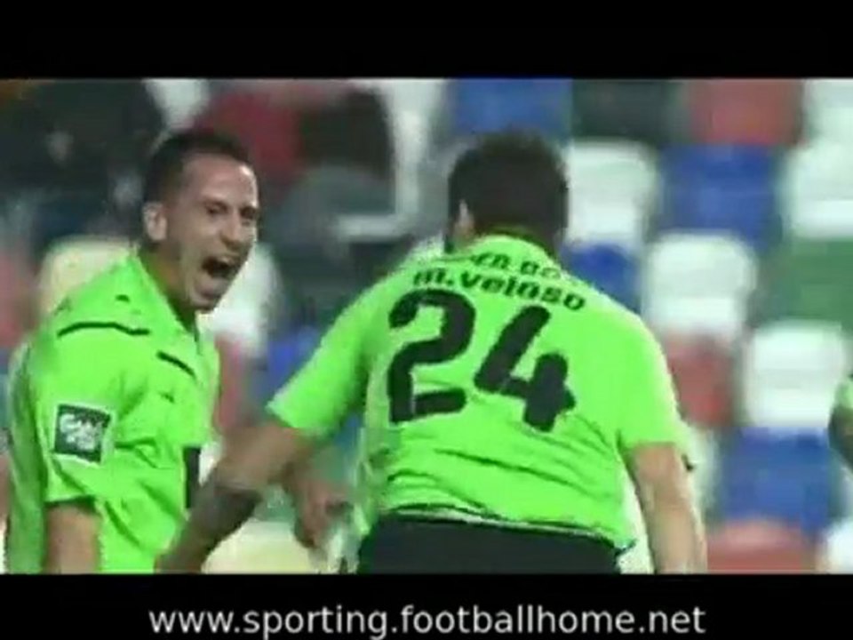 Leiria - 1 Sporting - 2 de 2009/2010 Taça Liga