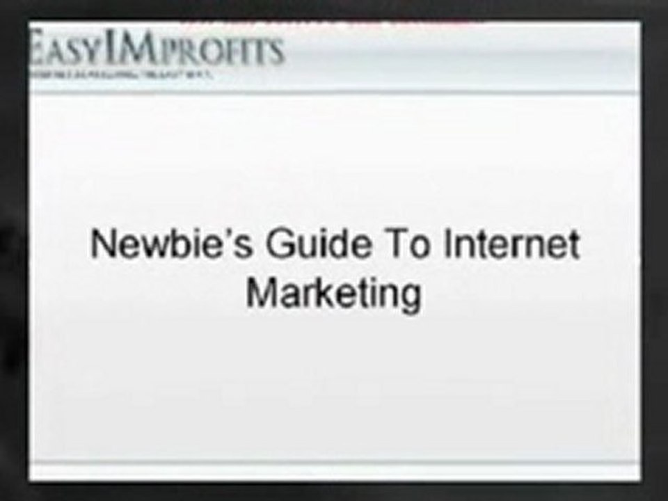 Easy IM Profits Presents: The Cure to Information Overload!