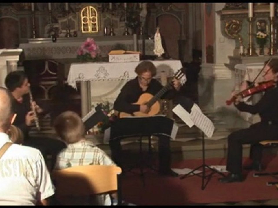 Concert FANTAISIE LATINE de Pascal Jugy, par Trio Fuoco